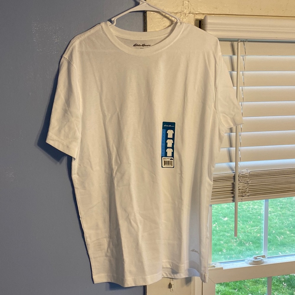 Eddie Bauer Short Sleeve White Tee